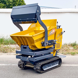 Auto-chargement Diesel hydraulique chenille petit Mini Dumper roues Mini Dumper 500kg à vendre haute qualité jardin ferme camion à benne basculante - Product Image 5