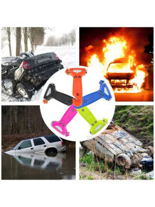 Marteau de sécurité automobile en gros, brise-vitre d'urgence, outil de coupe de ceinture de sécurité, accessoires de véhicule - Product Image 5