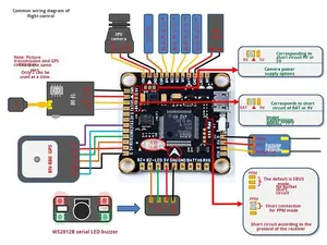 Contrôleur de vol Betaflight F405 <span class=keywords><strong>F4</strong></span> V3S PLUS F3 pour drone, marque Weisenge, fabriqué en Chine, autre matériau - Product Image 5