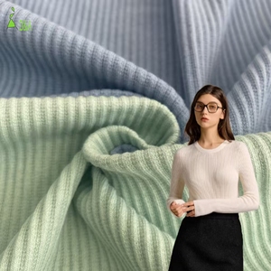 Vente en gros 32 tissus en maille côtelée 250 g/m² 97% coton 3% élasthanne pour robes de filles et chemises de garçons pour maillots de corps - Product Image 1