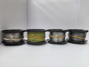 Alambre de unión negro de doble hebra para atar barras de refuerzo, modelo TW1061T, calibre 19GA, para herramientas RB443, RB441 y 611 - Product Image 1