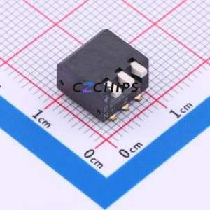 DQ-03BP DIP Switch SMD Switch ( Type: Piano Key )( Number of Switch Sections: 3 )( Lead Spacing: 2.54mm ) - Product Image 1
