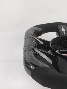 Volante in Fibra di Carbonio Personalizzato per <span class=keywords><strong>Mercedes</strong></span> W204 W205 W206 <span class=keywords><strong>C180</strong></span> C200 C300 C63 - Product Image 6