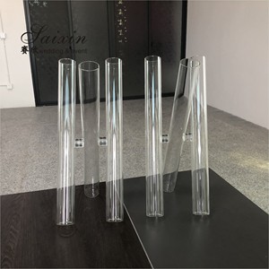 Hermoso y Económico Florero de Vidrio Cilíndrico para Centros de Mesa de Boda - Product Image 4