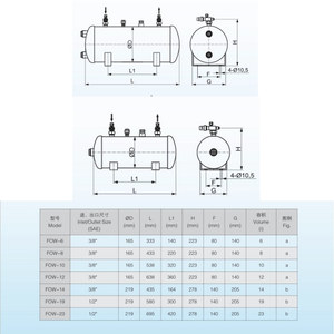 Unidad de Refrigeración Fask PARA/W-6/8/10, Tanque de Almacenamiento de Aceite Vertical/Horizontal, Equipo de Almacenamiento en Frío - Product Image 4