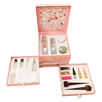 Boîtes cadeaux en carton rigide écologiques personnalisées en gros pour parfums, soins de la peau, sérums, emballages cosmétiques, ensemble de 3 couches, fabrication artisanale personnalisée