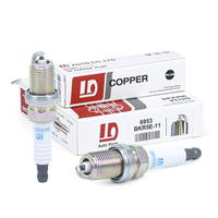 Vente en gros d'usine, bougie d'allumage en cuivre haute performance BKR5E-11 6953 pour moteur de voiture NISSAN YOYOTA MAZDA KIA HYUNDAI