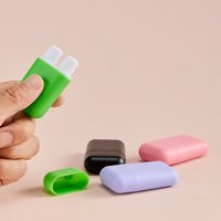 2ML 5ML 10ML 15ML 20ML 30ML Double Trou Givré Double Trou Perforable Inhalateur Nasal Tube Cylindre Forme Menthe Fraîche Inhalateur