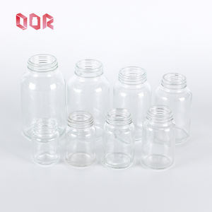 ขวดแก้วใสสำหรับยา ขนาด 30 มล. 50 มล. 60 มล. 80 มล. 100 มล. 120 มล. 150 มล. 200 มล. 250 มล. สำหรับใส่อาหารเสริมและแคปซูล พร้อมฝาเกลียว - Product Image 6