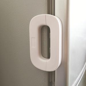 Verrou de sécurité pour réfrigérateur domestique Huyo en plastique, anti-pincement, pour la sécurité des enfants, boucles dédiées aux portes de réfrigérateurs - Product Image 4