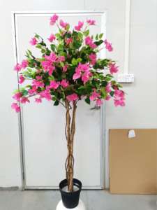 家の装飾のための人工花の木ブーゲンビリア花盆栽を梱包するノックダウン - Product Image 4