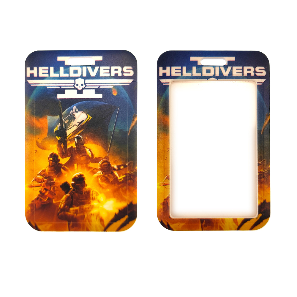 Street Game Helldivers 2 Lanyards for Keys - Polyester Key Holder