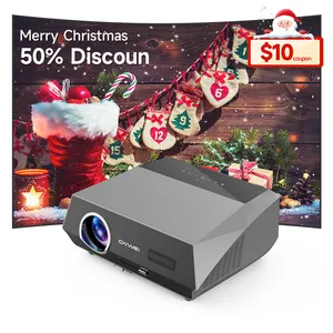 CAIWEI A10Q Christmas Super Low Price Auto Focus Home Projector Home Theatre 4k android smart bluetooth wi-fi proyector