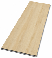 Revêtement de sol SPC insonorisé, imperméable et ignifuge, à emboîtement, vinyle commercial à clipser pour appartement, OEM