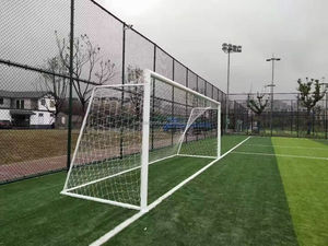 Offre Spéciale 5 personnes usine bas prix 3m * 2m Portable pleine grandeur buts de Football professionnel pour terrain de Football gazon artificiel - Product Image 2