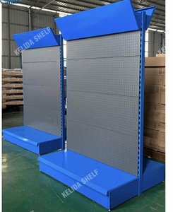 PEG Hội Đồng Quản trị kệ kim loại Pegboard hiển thị đứng Rack PEG Hội Đồng Quản trị công cụ hiển thị Giá cửa hàng móc Pegboard Kim Loại - Product Image 3