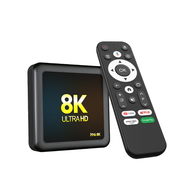 Android 14.0 TV Box 196 8K 2.4G/5GHz WiFi Hisilicon Processor Smart TV Decoder Satellite Receiver Set-Top Box