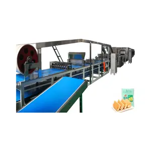 Full automatic swiss roll processing production line/Layer cake baking machinery/Cake baking equipment Factory price