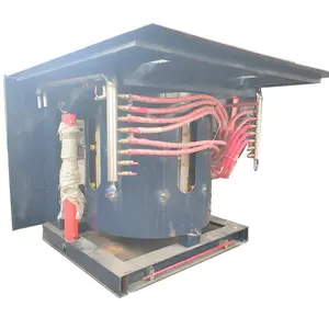 500kg Mixed Hertz alloy melting induction stirring melting furnace