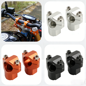 Rehausseur de guidon de moto 28 mm avec fixation pour <span class=keywords><strong>KTM</strong></span> EXC EXCF SX <span class=keywords><strong>SXF</strong></span> XC XCF 125 200 250 <span class=keywords><strong>350</strong></span> 450 530 Husqvarna GASGAS - Product Image 1