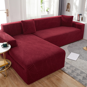 Jacquard Spandex Stretch <strong>Sofa</strong> <strong>Cover</strong> Waterproof Washable Plain Dyed Non-Slip Elastic 1/2/3/4 Seats Modern Living Room Fabric - Product Image 4