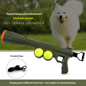 Lanzador de Pelotas para Mascotas, Multifuncional, Resistente, Clásico, de ABS, Ahorra Esfuerzo, Popular en el Extranjero |   Entrenamiento Interactivo de Perros para Persecución al Aire Libre - Product Image 1