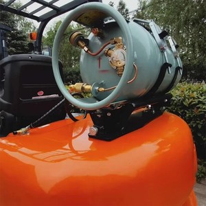 Nissan motor LPG gaz 2 Ton 3 Ton benzinli çift yakıt Forklift vinç kamyon
