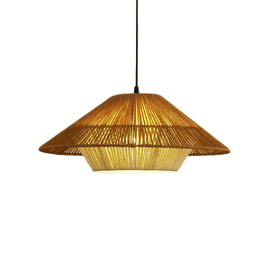 Lampada a sospensione, <span class=keywords><strong>paralume</strong></span> <span class=keywords><strong>in</strong></span> <span class=keywords><strong>corda</strong></span> intrecciata del ristorante, lampada a grappolo - Product Image 1