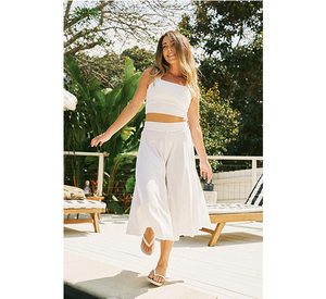 Culotte Palazzo sedoso HUACHEN - Product Image 1