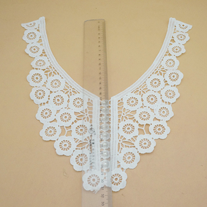 핫 세일 자수 크로 셰 폴리 에스테르 칼라 레이스 - Product Image 4