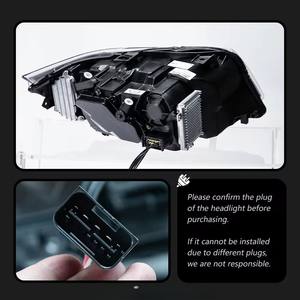 Phare LED bicolore pour <span class=keywords><strong>BMW</strong></span> Série 3 E90 E91 modifié <span class=keywords><strong>320i</strong></span> 325i 330i, projecteur laser DRL - Product Image 4