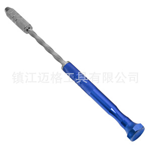Blue Hand Twisted <b>Drill</b> <b>Bit</b> 20pc 1.0mm Shank Wood Drilling Pen Style Manual Tool - Product Image 5