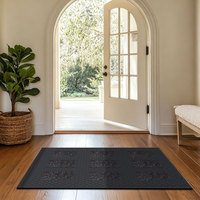 Tapis de sol en caoutchouc robuste à motif animalier moderne, antidérapant, imperméable, pour entrée industrielle, résistant aux intempéries, pour extérieur