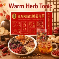 Thé contre les fibromes à base de ginseng rouge, best-seller en Afrique, soulage les crampes menstruelles, réchauffe l'utérus, aide à prévenir et à gérer les fibromes utérins pour les femmes