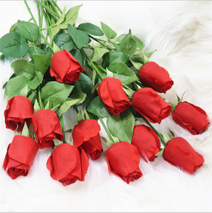 Vente en gros <span class=keywords><strong>de</strong></span> roses artificielles en <span class=keywords><strong>bois</strong></span> à moitié ouvertes pour l'obtention du diplôme et les décorations d'Halloween - Product Image 2