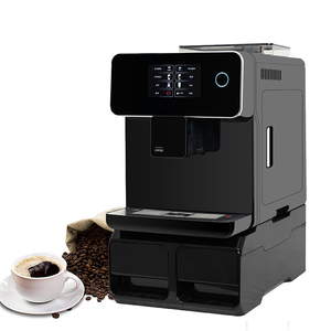เครื่องชงกาแฟอัตโนมัติเต็มรูปแบบหน้าจอสัมผัสอัจฉริยะขนาด 5 นิ้ว พร้อมจอแสดงผลสำหรับเมล็ดกาแฟและเอสเพรสโซ่ ดีไซน์หรูหรา ใช้หม้อต้มคู่ - Product Image 1