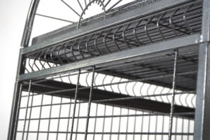 <span class=keywords><strong>Cage</strong></span> à oiseaux moyenne en fer forgé écologique à vendre, support suspendu, pliable, <span class=keywords><strong>cage</strong></span> à oiseaux de mariage, boîte pour animaux de compagnie - Product Image 5