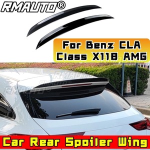 สปอยเลอร์หลังคาสำหรับรถยนต์ X118 อุปกรณ์ตกแต่งรถยนต์สำหรับ Mercedes Benz CLA Class X118 CLA200 260 CLA35 CLA45 AMG ชุดแต่ง - Product Image 1