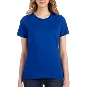 Camisetas Gráficas de Algodón 100% al por Mayor para Mujer, Corte Ajustado, Tallas Grandes, Servicios de Diseño Personalizado, Estampado a Cuadros de Verano - Product Image 3