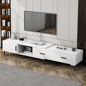 Supporto <span class=keywords><strong>Tv</strong></span> moderno allungabile in legno <span class=keywords><strong>porta</strong></span> <span class=keywords><strong>Tv</strong></span> disegni <span class=keywords><strong>tavolino</strong></span> e <span class=keywords><strong>Tv</strong></span> Set - Product Image 2
