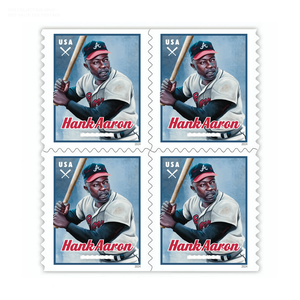 Estampillas Postales de Estados Unidos, <span class=keywords><strong>Libro</strong></span> de Estampillas de la Marca 2024, Tema Hank Aaron Es Para Siempre, Estampillas Postales Variadas de Estados Unidos - Product Image 1