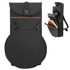Muestra gratis Nueva llegada Durable 14 pulgadas Snare Drum Bag Mochila con correa para el hombro Bolsillos exteriores Bolsa portátil para baquetas - Product Image 1