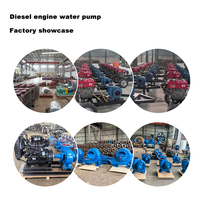 Pompe à eau diesel à haut débit personnalisée 8 pouces 2 pouces Pompe à eau diesel d'irrigation agricole à vendre