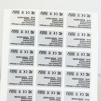 Étiquette de sécurité pour produits électroniques personnalisée étiquette autocollante de garantie à décoller VOID inviolable