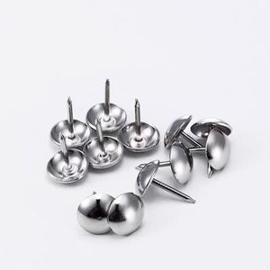 Rivets à tête ronde Jia Zhiqi en acier au carbone argenté, acier laminé à froid, clous décoratifs pour armoire - Product Image 1