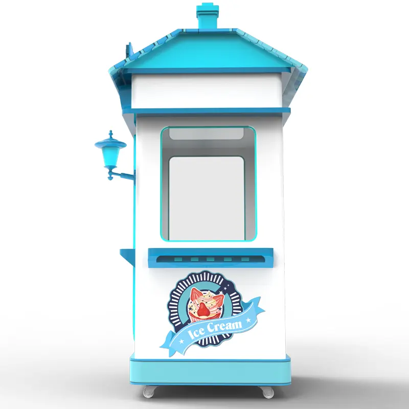 Distributore automatico di gelato soft service completamente automatico promozionale