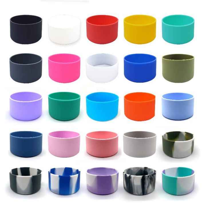 Dreamy Gradient Silicone Boot For Stanley 40oz & 30oz Tumblers - Metallic Shimmer Protective Sleeve (Violet Petal)