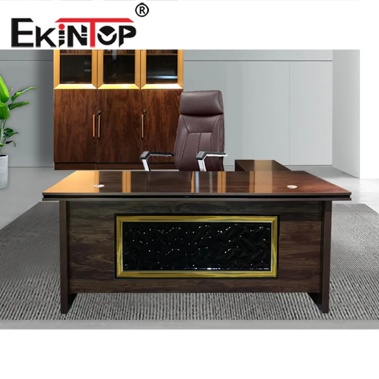 Современный офисный стол для руководителя Edge elegance boss