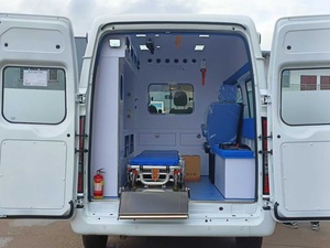 Ambulance chinoise JMC pour véhicules d'urgence, à vendre directement de l'usine, ambulance diesel manuelle pour le transport médical - Product Image 5