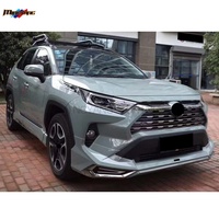 Prix de gros d'usine, diffuseur avant en plastique PP, jupe latérale, lèvre de pare-chocs de voiture, accessoires pour Toyota RAV 4 RAV4 2020, kit carrosserie